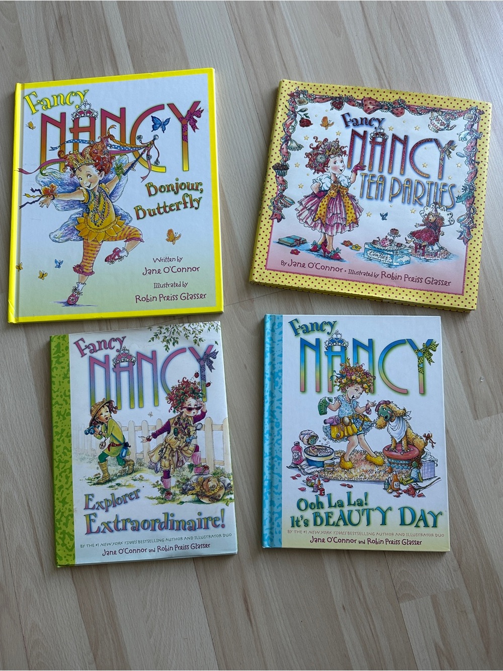 Fancy Nancy - Hardcover -4 Book BUNDLE
